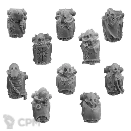 Описание картинки RENEGADE MILITIA CONVERSION SET от TPC по цене 670руб | Свободный Рынок Миниатюр - СРМ