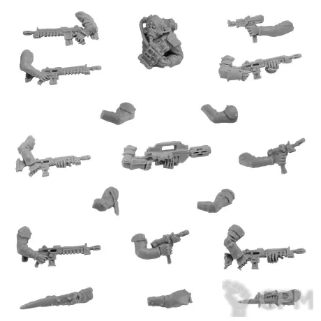 Описание картинки RENEGADE MILITIA WEAPON ARMS от TPC по цене 670руб | Свободный Рынок Миниатюр - СРМ