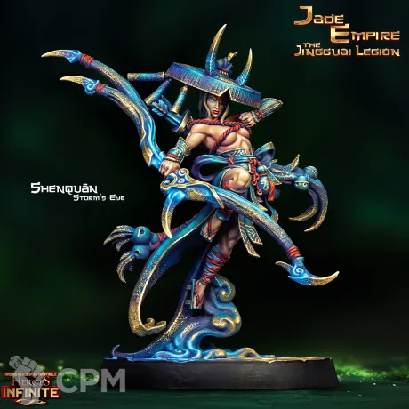 Описание картинки Shenquan Storm's Eye от Manufactorum76 по цене 175руб | Свободный Рынок Миниатюр - СРМ