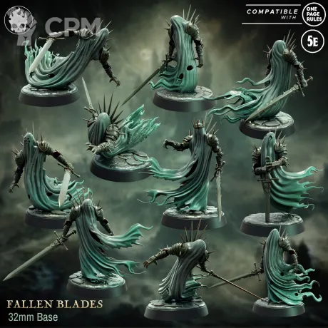 Описание картинки Fallen Blades от Naggaroth Night по цене 2 300руб | Свободный Рынок Миниатюр - СРМ