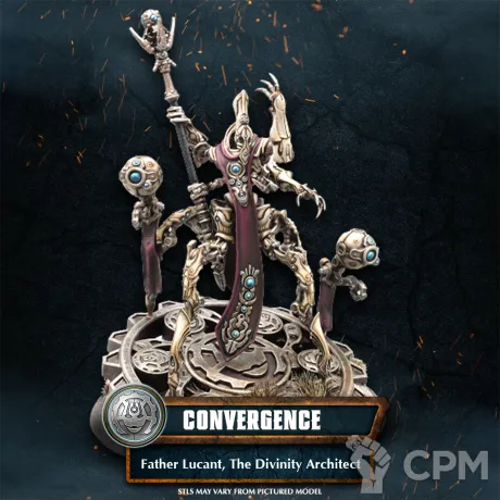 Описание картинки Father Lucant, The Divinity Architect от Manufactorum76 по цене 1 200руб | Свободный Рынок Миниатюр - СРМ