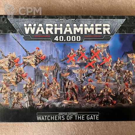 Описание картинки Adeptus Custodes Battleforce: Watchers of the gate от nikola_homeboy по цене 20 000руб | Свободный Рынок Миниатюр - СРМ