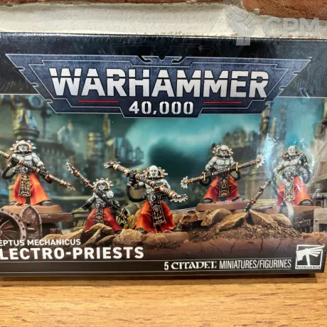 Описание картинки Electro-priests от WarhammerBaby по цене 5 665руб | Свободный Рынок Миниатюр - СРМ