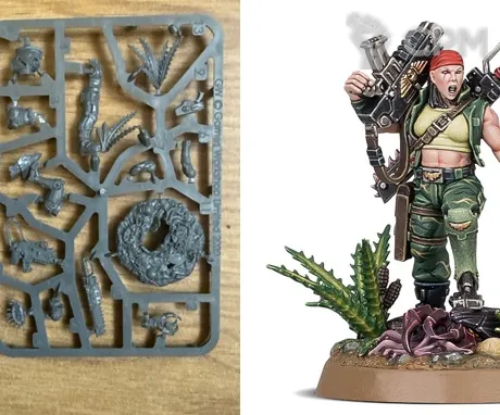 Описание картинки Sergeant &#039;Ripper &#039; Jackson от zurdo по цене 6 000руб | Свободный Рынок Миниатюр - СРМ