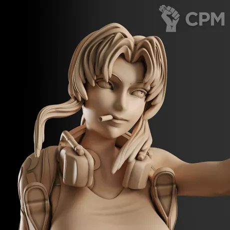 Описание картинки Revy Фигурка (Black Lagoon) от GAS3TXD  по цене 3 900руб | Свободный Рынок Миниатюр - СРМ