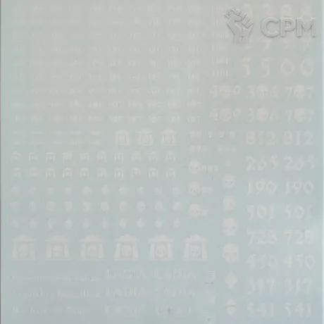Описание картинки Cadian Transfer Sheet Decals 2016 от Black Legion Hall по цене 495руб | Свободный Рынок Миниатюр - СРМ