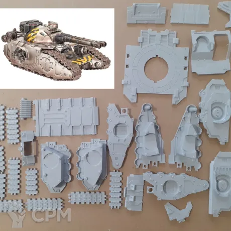 Описание картинки Fellblade Super-Heavy Battle Tank от Жадная лапа по цене 8 500руб | Свободный Рынок Миниатюр - СРМ