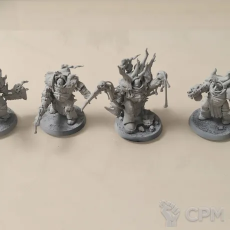 Описание картинки Lord Felthius and the Tainted Cohort от Dalvas по цене 5 000руб | Свободный Рынок Миниатюр - СРМ