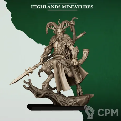 Описание картинки FERAL FAUNUS от Manufactorum76 по цене 625руб | Свободный Рынок Миниатюр - СРМ