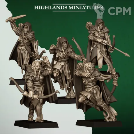 Описание картинки Feral Scouts от Manufactorum76 по цене 750руб | Свободный Рынок Миниатюр - СРМ
