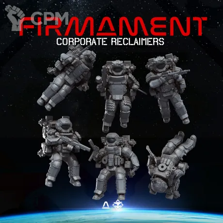 Описание картинки firmament corporate reclaimers от Manufactorum76 по цене 200руб | Свободный Рынок Миниатюр - СРМ