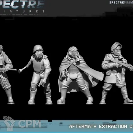 Описание картинки Aftermath Extraction Charlie от Wardog Workshop по цене 800руб | Свободный Рынок Миниатюр - СРМ