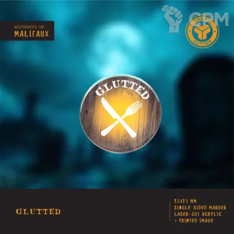 Описание картинки Malifaux Glutted от TerraCutter по цене 35руб | Свободный Рынок Миниатюр - СРМ
