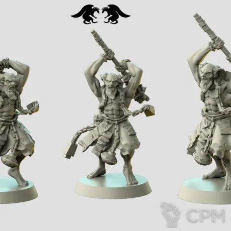Описание картинки Warrior Priest of Sigmar от MrMetalHorror по цене 350руб | Свободный Рынок Миниатюр - СРМ