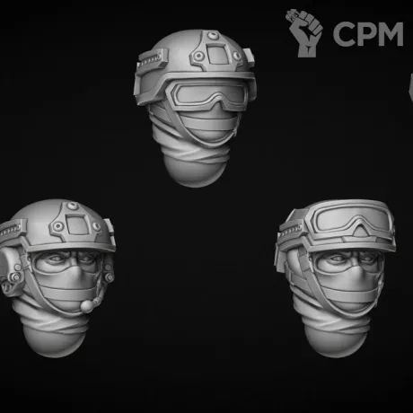 Описание картинки Helmets model “AM” type Infantryman от LDBits по цене 508руб | Свободный Рынок Миниатюр - СРМ