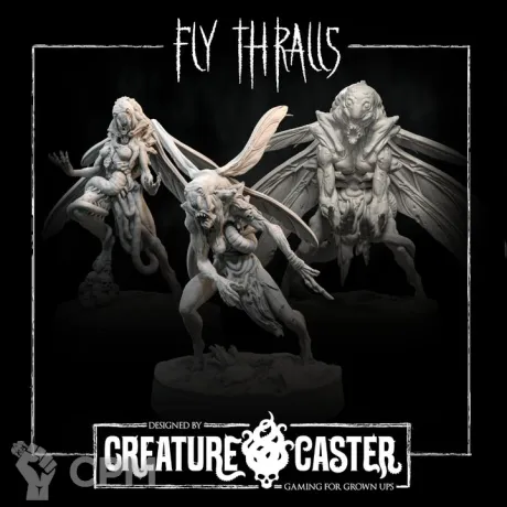 Описание картинки Great Hunger Fly Thralls Set 2 от Recruiter по цене 700руб | Свободный Рынок Миниатюр - СРМ