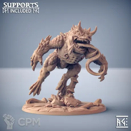 Описание картинки Демоническая лягушка (Demonfrog) от Gabrigame_Print по цене 1 510руб | Свободный Рынок Миниатюр - СРМ