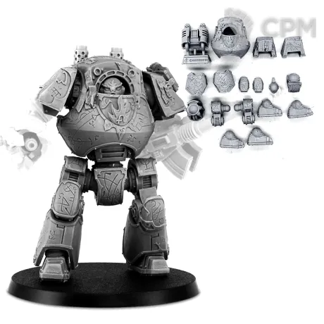 Описание картинки Word Bearers Legion Contemptor Dreadnought от Red Rooster по цене 1 427руб | Свободный Рынок Миниатюр - СРМ