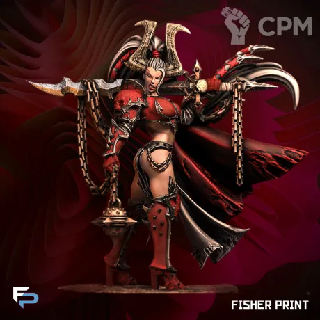 Описание картинки Laheenix, Gladiatrix Furiosia - Without Mask от Северная печать по цене 250руб | Свободный Рынок Миниатюр - СРМ