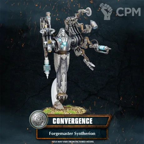 Описание картинки Forgemaster Syntherion от Manufactorum76 по цене 300руб | Свободный Рынок Миниатюр - СРМ