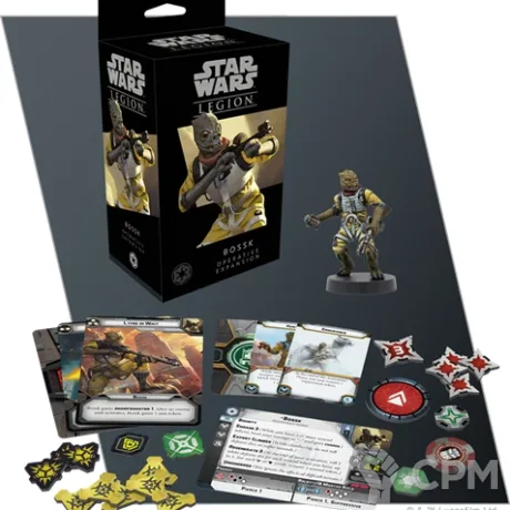 Описание картинки Star Wars Legion: Bossk Operative Expansion от StarkLogistics по цене 1 785руб | Свободный Рынок Миниатюр - СРМ