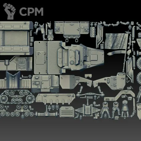 Описание картинки Commissar Graves (Scan) от AxeL's Forge по цене 3 600руб | Свободный Рынок Миниатюр - СРМ
