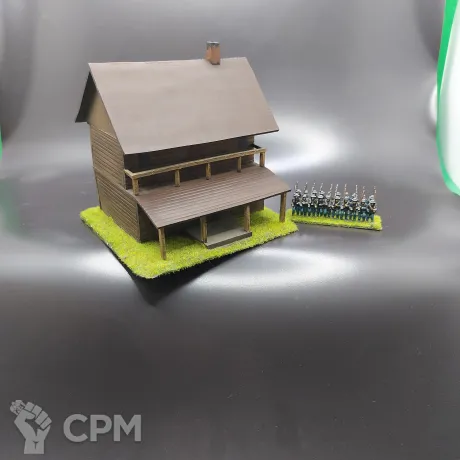 Описание картинки Ферма в масштабе 1/100 Epic Battles: North American (15mm) покрас от V130177@mail.ru по цене 700руб | Свободный Рынок Миниатюр - СРМ