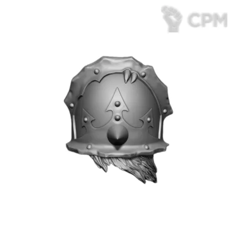 Описание картинки CSM Terminator Shoulder Pad L2 от 3D Print Workshop по цене 42руб | Свободный Рынок Миниатюр - СРМ