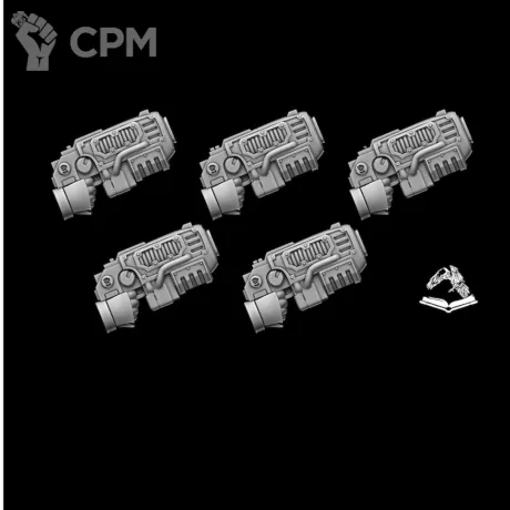 Описание картинки Plasma pistol type Fist от LDBits по цене 455руб | Свободный Рынок Миниатюр - СРМ
