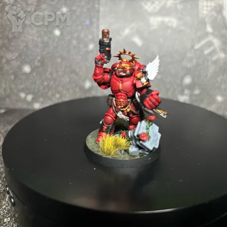 Описание картинки Blood angels captain от Firefly261291 по цене 3 500руб | Свободный Рынок Миниатюр - СРМ