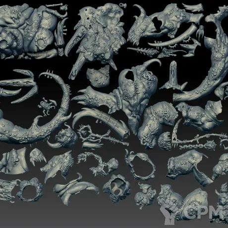 Описание картинки The Glottkin (Scan) от AxeL's Forge по цене 4 350руб | Свободный Рынок Миниатюр - СРМ