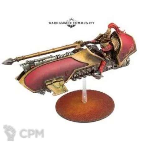 Описание картинки Legio Custodes Gyrfalcon Pattern Jetbike от Darkminiatures по цене 1 672руб | Свободный Рынок Миниатюр - СРМ