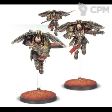 Описание картинки Legio Custodes Custodian Venatari Squad от Darkminiatures по цене 2 090руб | Свободный Рынок Миниатюр - СРМ