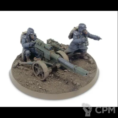Описание картинки Death Korps of Krieg Lascannon Team от NEW-MINIATURES по цене 836руб | Свободный Рынок Миниатюр - СРМ