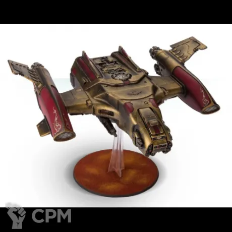 Описание картинки Legio Custodes Orion Assault Dropship от Darkminiatures по цене 15 675руб | Свободный Рынок Миниатюр - СРМ