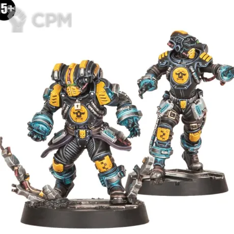 Описание картинки Palanite Enforcer Haunts от Darkminiatures по цене 950руб | Свободный Рынок Миниатюр - СРМ