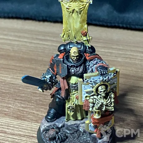 Описание картинки Captain with relic shield от Дима667 по цене 2 500руб | Свободный Рынок Миниатюр - СРМ