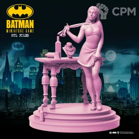 Описание картинки Sofia Falcone (The Penguin) - Batman Miniature Game от Критикал Принт по цене 340руб | Свободный Рынок Миниатюр - СРМ