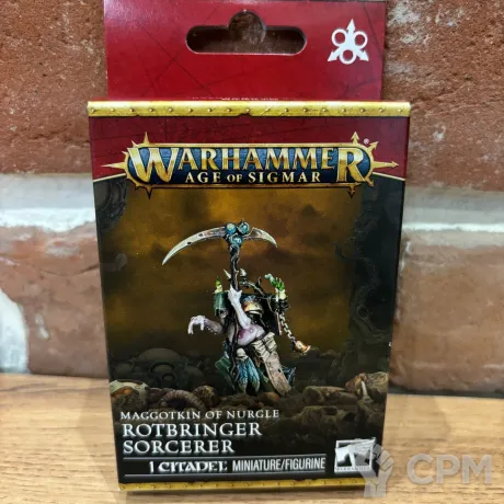 Описание картинки Rotbringer Sorcerer от WarhammerBaby по цене 3 300руб | Свободный Рынок Миниатюр - СРМ