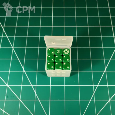 Описание картинки Games Workshop Limited 2008 Dice Set Green (Artillery and Scatter Dices) Б/У от Каджит по цене 3 998руб | Свободный Рынок Миниатюр - СРМ
