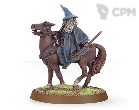 Описание картинки Gandalf the grey mounted. от Серж по цене 650руб | Свободный Рынок Миниатюр - СРМ