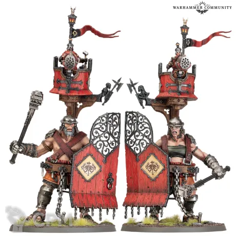 Описание картинки CITIES OF SIGMAR: GATE GARGANTS от Магазин Хобби по цене 8 500руб | Свободный Рынок Миниатюр - СРМ