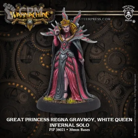 Описание картинки Warmachine: Infernals/ Princess Regna от Barduck Miniatures по цене 239руб | Свободный Рынок Миниатюр - СРМ