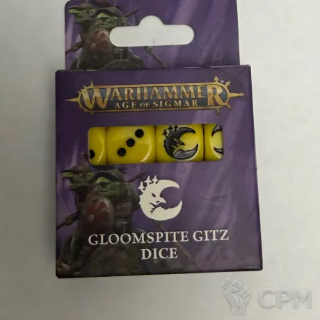 Описание картинки Gloomspite Gitz Dice set от Bonesinger по цене 3 300руб | Свободный Рынок Миниатюр - СРМ