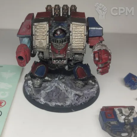 Описание картинки Space Marine Venerable Dreadnought (Оригинал) от Elf_Merchant по цене 1 299руб | Свободный Рынок Миниатюр - СРМ