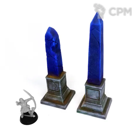Описание картинки Обелиски для Frostgrave от Grabblecast по цене 395руб | Свободный Рынок Миниатюр - СРМ