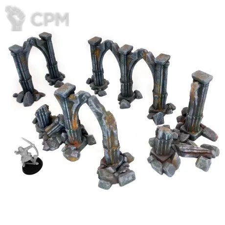 Описание картинки Арки для Frostgrave от Grabblecast по цене 1 500руб | Свободный Рынок Миниатюр - СРМ