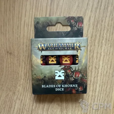 Описание картинки Blades of Khorne Dice от zurdo по цене 3 500руб | Свободный Рынок Миниатюр - СРМ