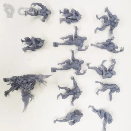 Описание картинки Varghulf Courtier+Crypt Horrors от Koda WorkShop по цене 350руб | Свободный Рынок Миниатюр - СРМ