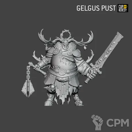 Описание картинки Gelgus Pust от Cup of Heresy по цене 465руб | Свободный Рынок Миниатюр - СРМ